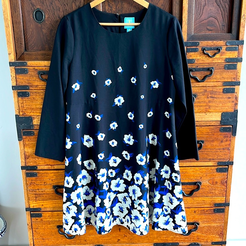 CeCe A-line Floral Dress Sz: 10